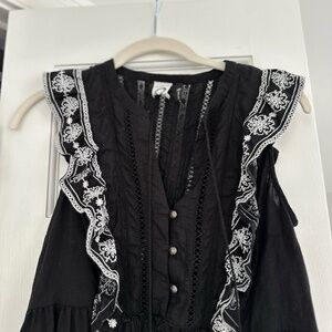 Anthro Sleeveless Blouse, Small